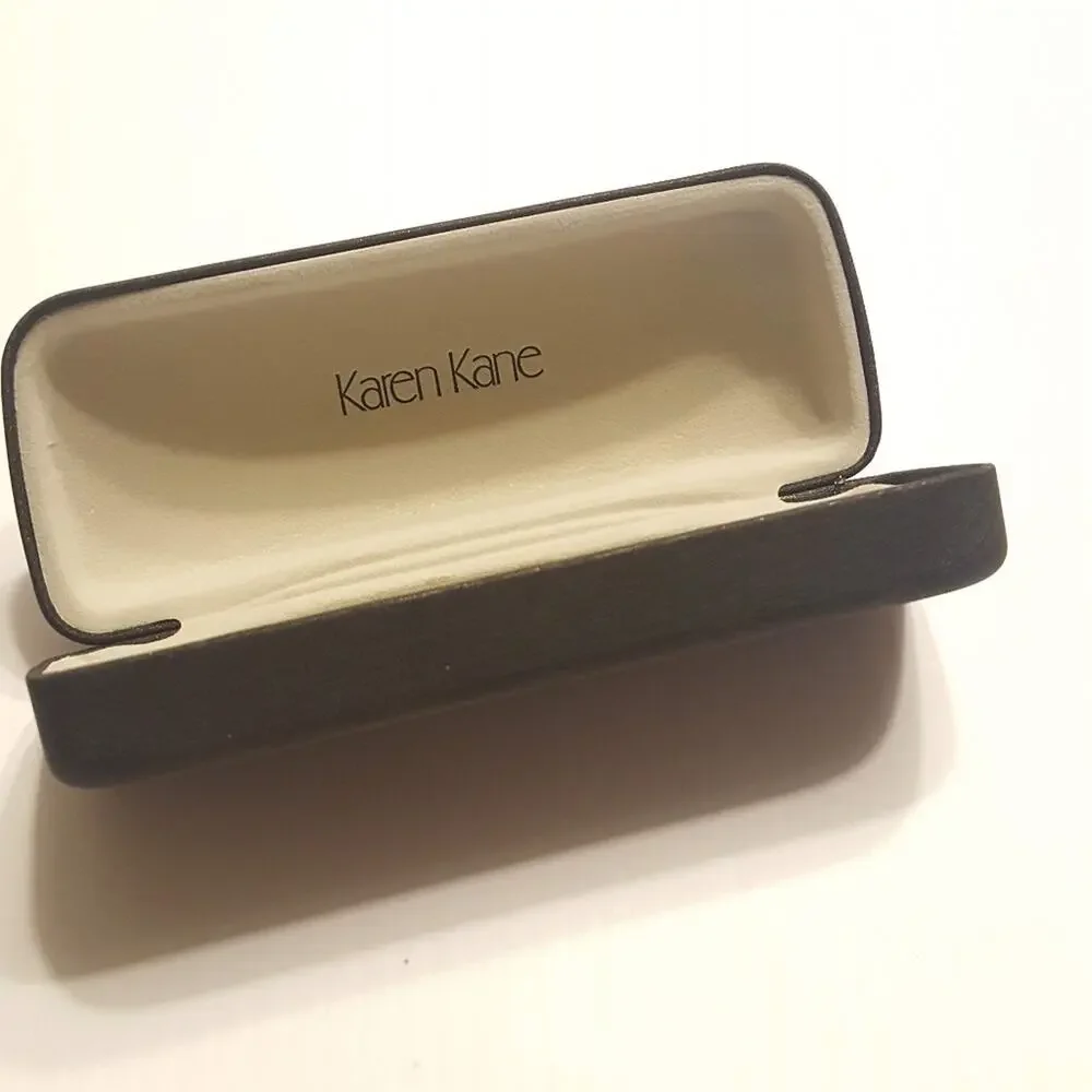 KAREN KANE eyeglasses Clam Shell Hard Case